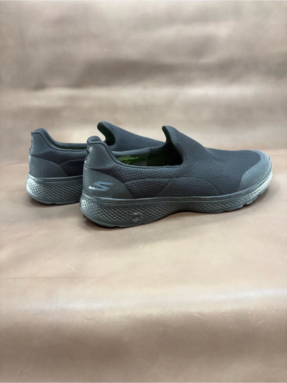 Skechers Men's Slip-On Athletic Sneakers in Black